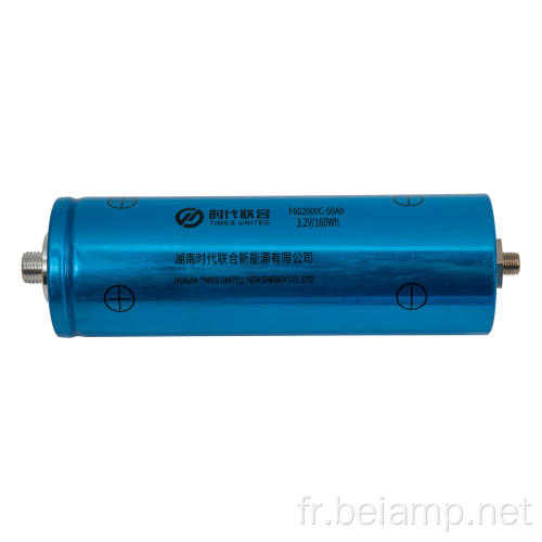 LifePO4 Battery Cylinder Cellule 3.2V50AH pour le stockage d'énergie